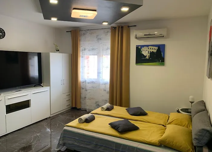 Dama Blizina Amfiteatra I Bus Kolodvora ,besplatan Privatni Parking,self-check- In Apartment Pula